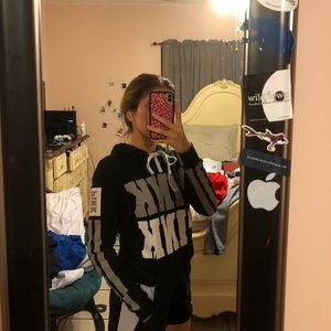 vs pink hoodie